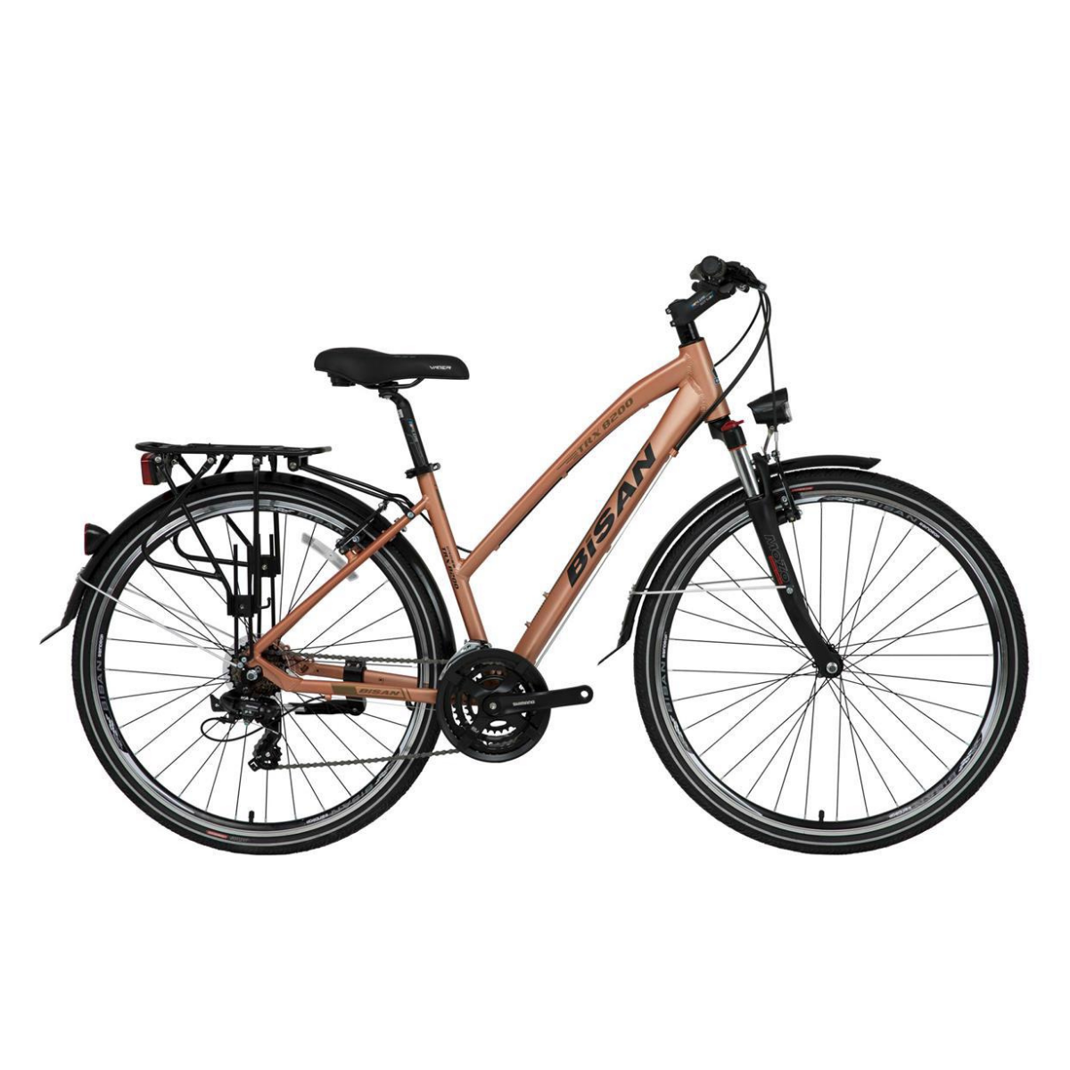 BİSAN 28'' TRX 8200 BİSİKLET 21V VB ÇAMURLUK + BAGAJLI