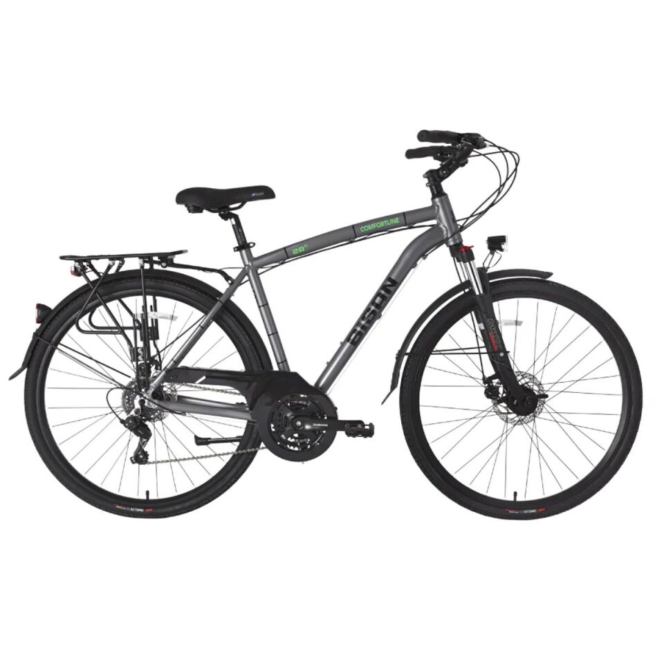 BİSAN 28'' COMFORTLINE  BİSİKLET 21V MD ÇAMURLUK + BAGAJLI