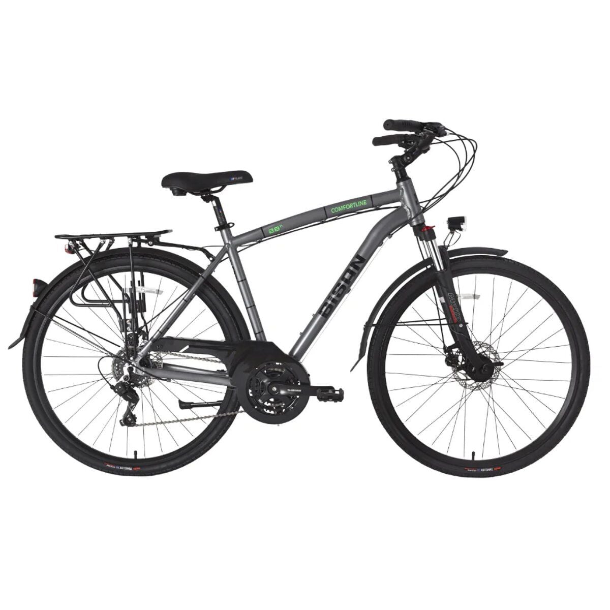 BİSAN 28 JANT COMFORTLINE  BİSİKLET 21V MD ÇAMURLUK + BAGAJLI