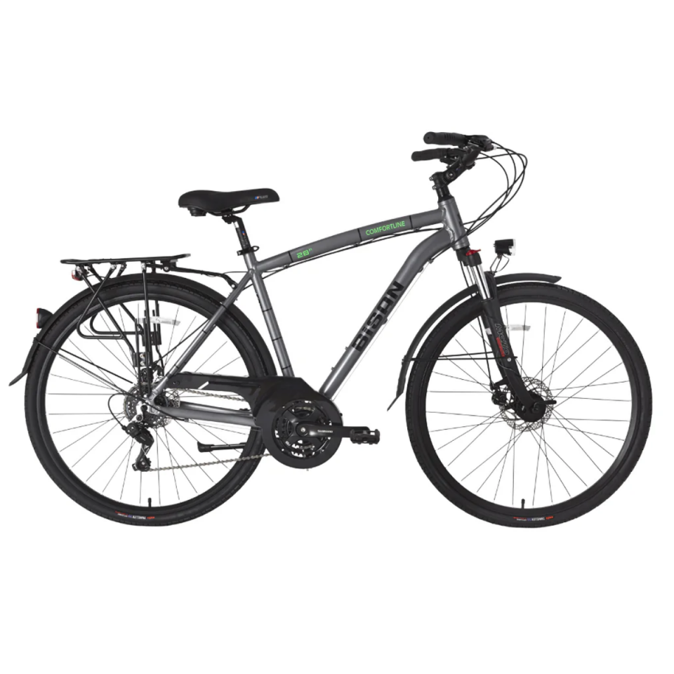 BİSAN 28'' COMFORT LINE  BİSİKLET 21V MD ÇAMURLUK + BAGAJLI