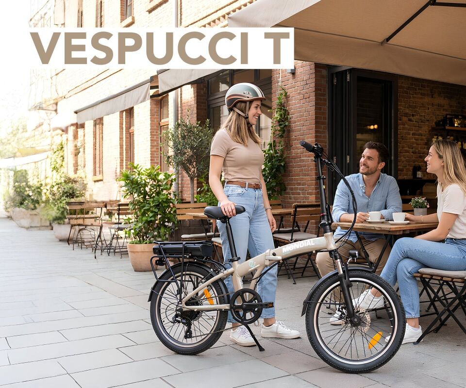 MONDIAL VESPUCCI T ELEKTRİKLİ BİSİKLET