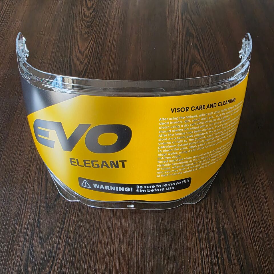 EVO 906 ÇENE AÇILIR KASK CAMI ŞEFFAF