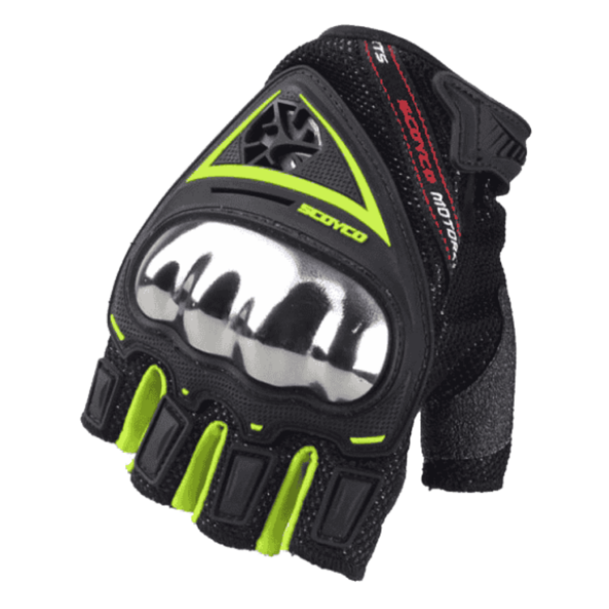ELDİVEN YARIM PARMAK SCOYCO MC44D L NEON SARI