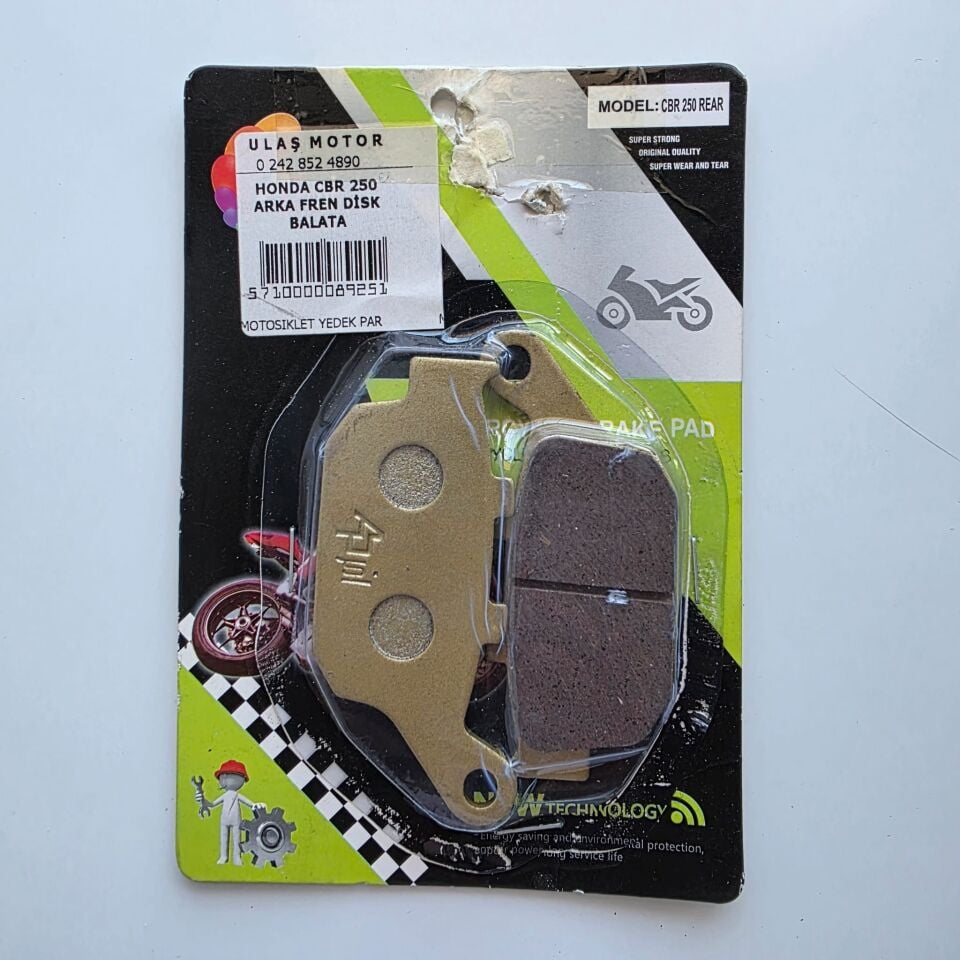 HONDA CBR 250 ARKA FREN DİSK BALATA ÇİFT MONDİAL DRİFTL 2021 ARKA FREN DİSK BALATA HONDA FORZA 250 ÖN FREN DİSK BALATA UYUMLU