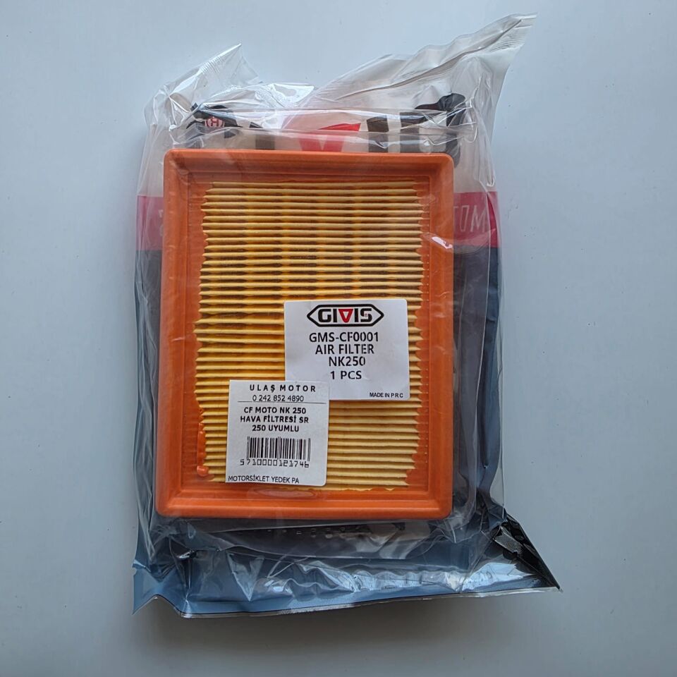 CF MOTO NK 250 HAVA FİLTRESİ SR 250 UYUMLU