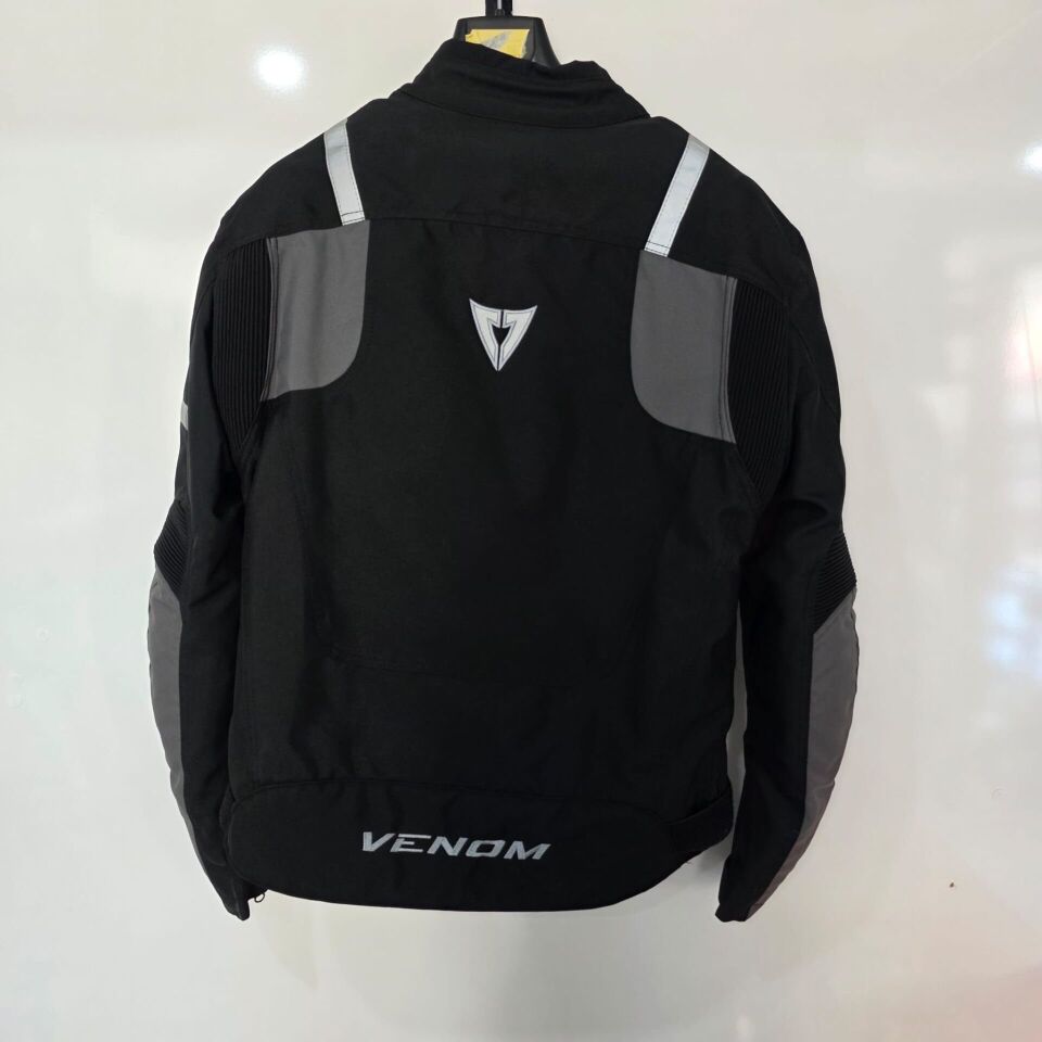 VENOM 4 MEVSİM MONT AİR RACİNG SİYAH GRİ L