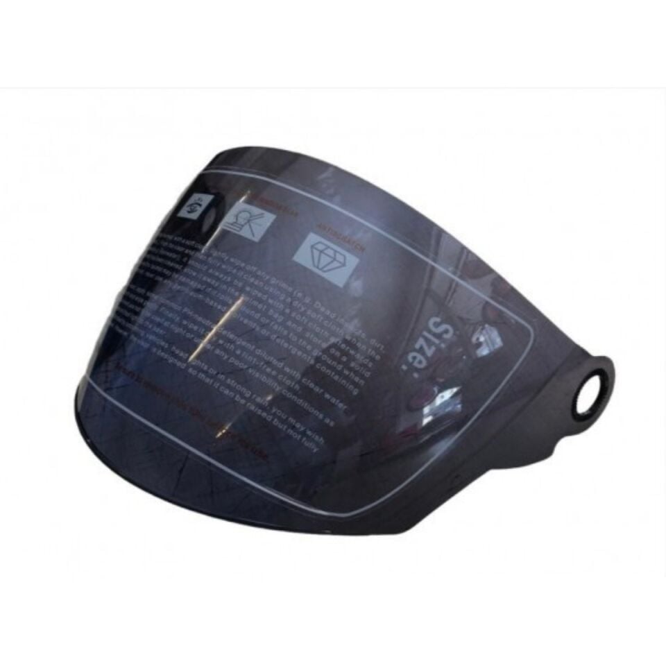 FREEM 606 ÇENESİZ KASK CAMI SİYAH ORJİNAL