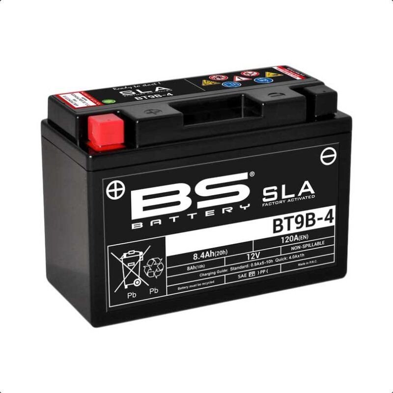 AKÜ 12V 8.4AH KISA BT9B-4 SLA BS BATTERY BAJAJ NS 200 CF MOTO NK 250 UYUMLU YTZ10S