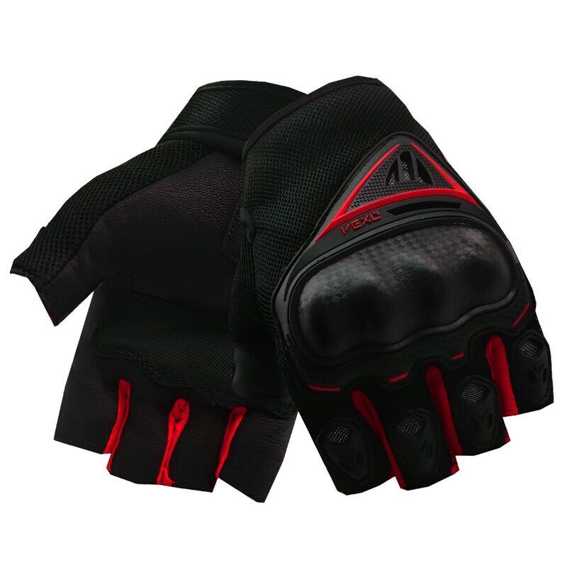 ELDİVEN YARIM PARMAK VEXO SANTA 2 KIRMIZI 2XL