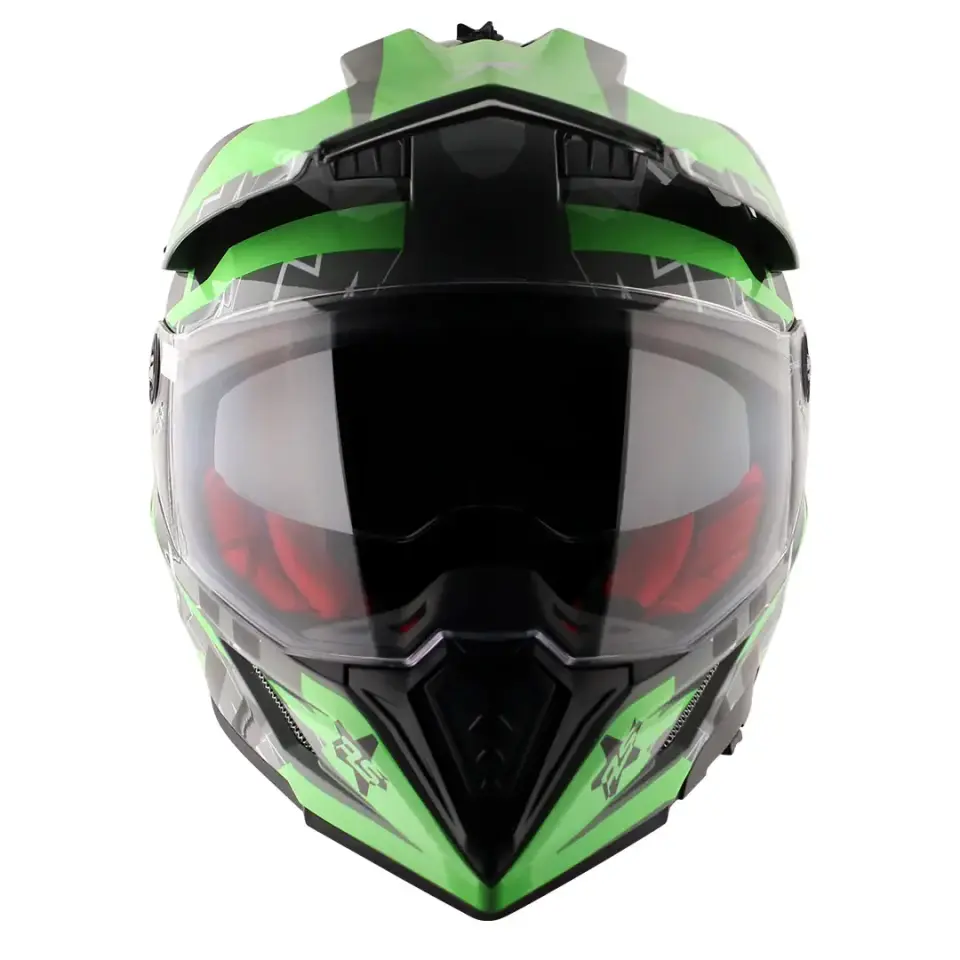 CROSS KASK VİZÖRLÜ AXOR YEŞİL GRİ XL