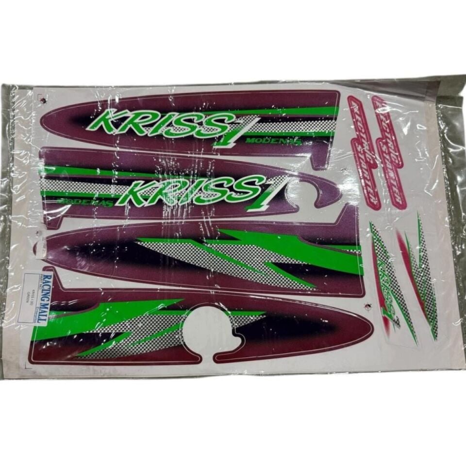 ETİKET MODENAS KRISS KOMPLE SET YEŞİL