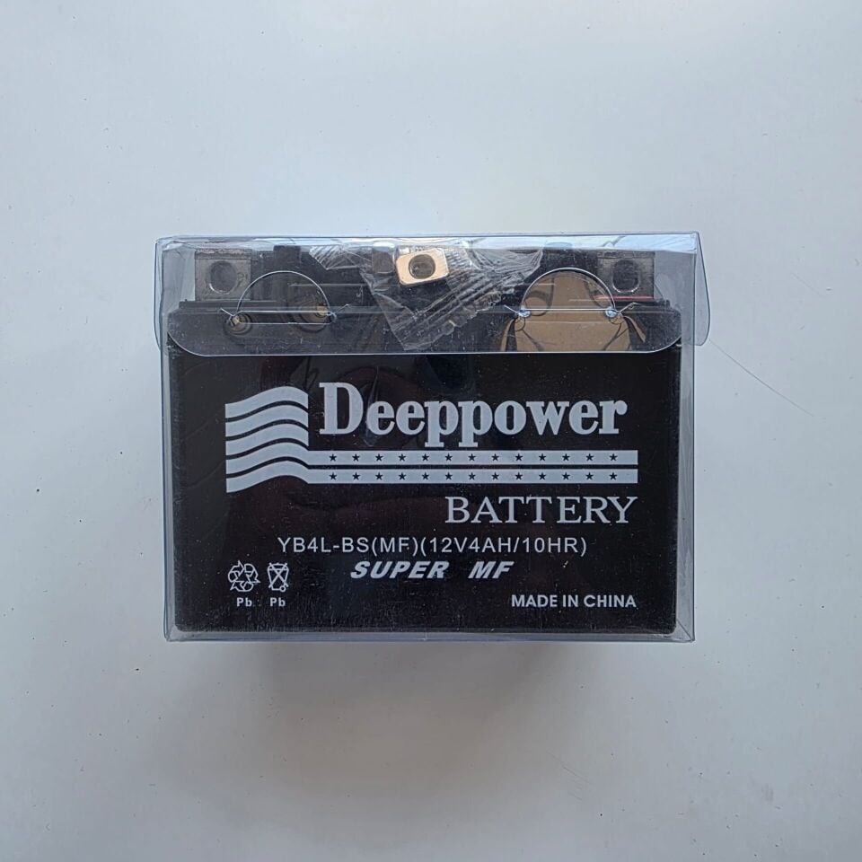 AKÜ 12V 4AH KISA YB4L-BS DEEPPOWER