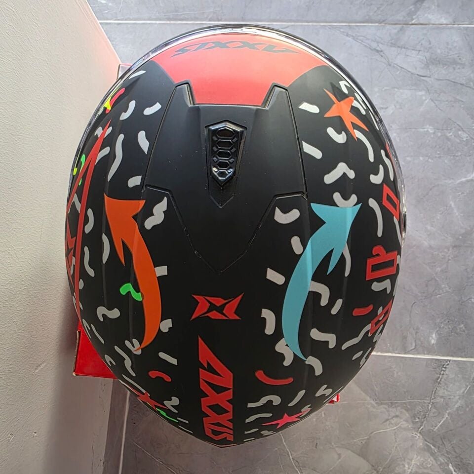KAPALI KASK AXXIS MAT ÇOK RENKLİ S
