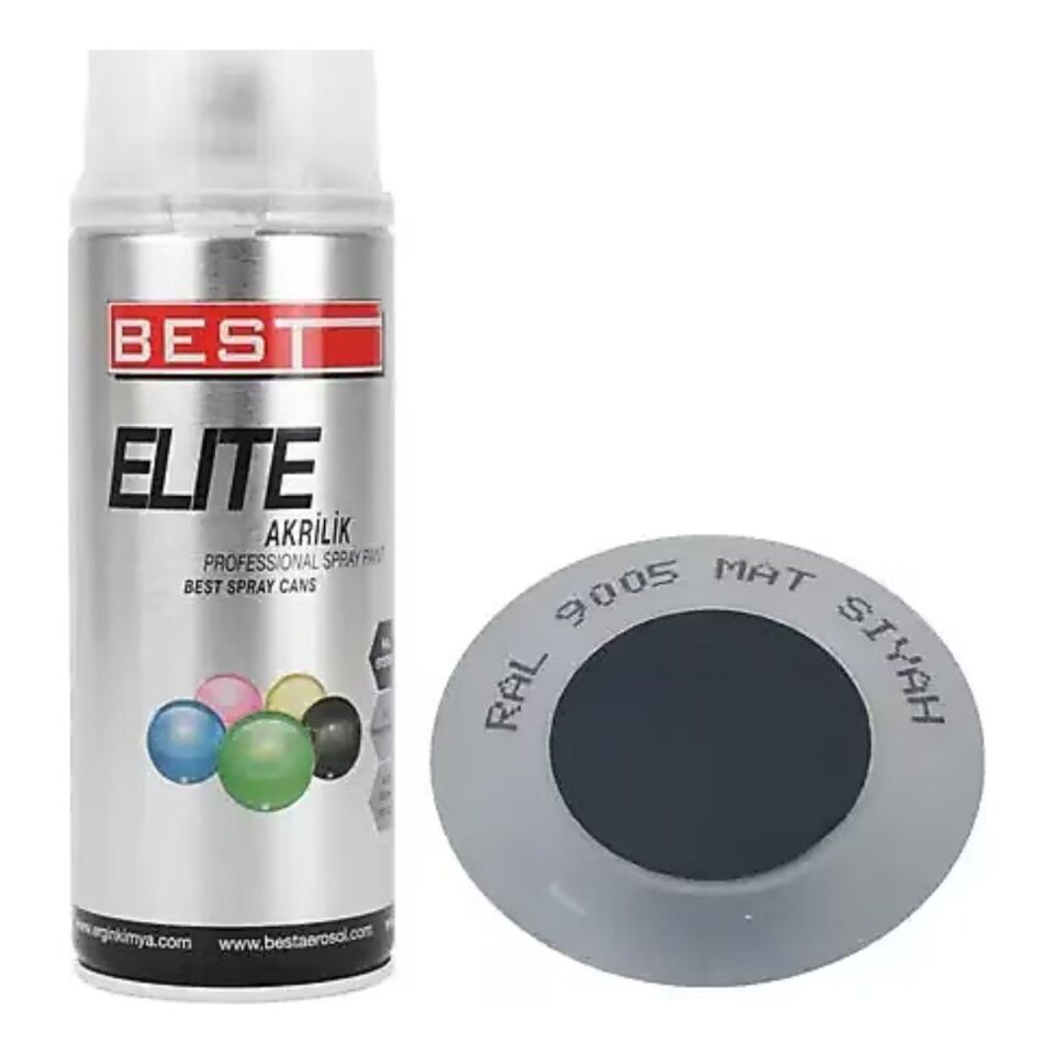 SPREY BOYA 250 ML MAT SİYAH BEST