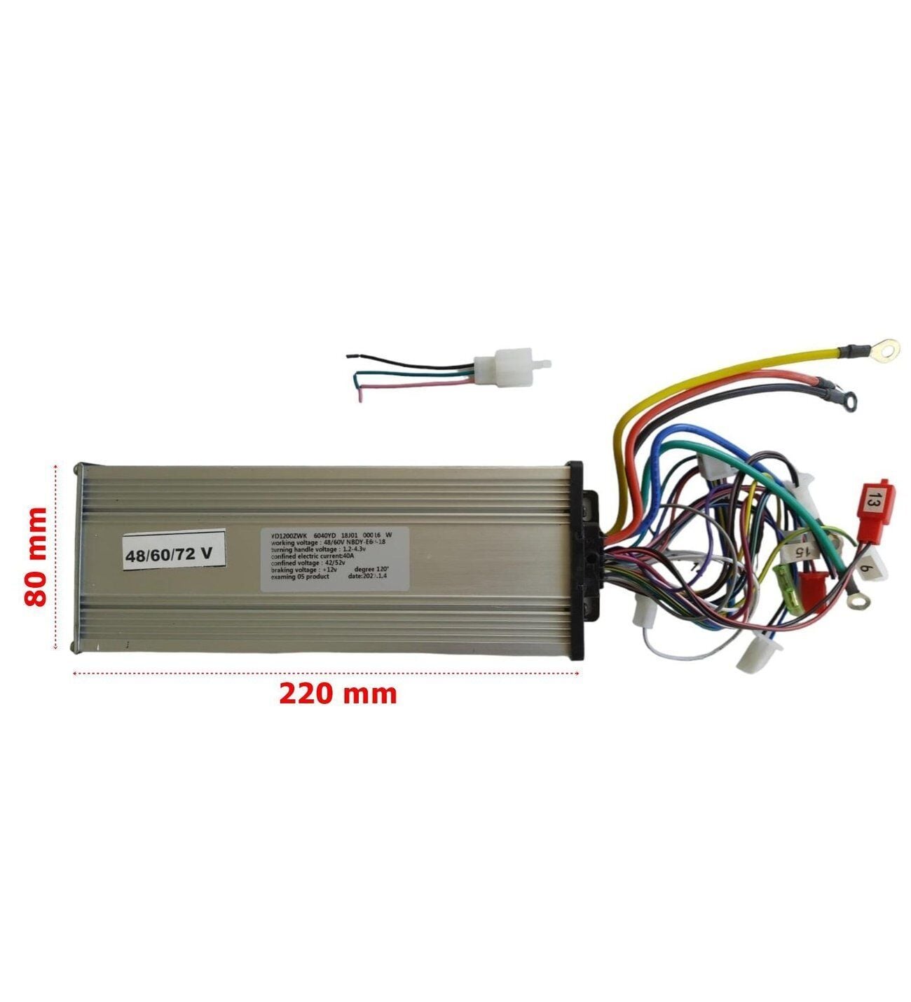 EBİS CDİ BEYİN 48V 60V 72V 84V 1200W AKILLI BEYİN