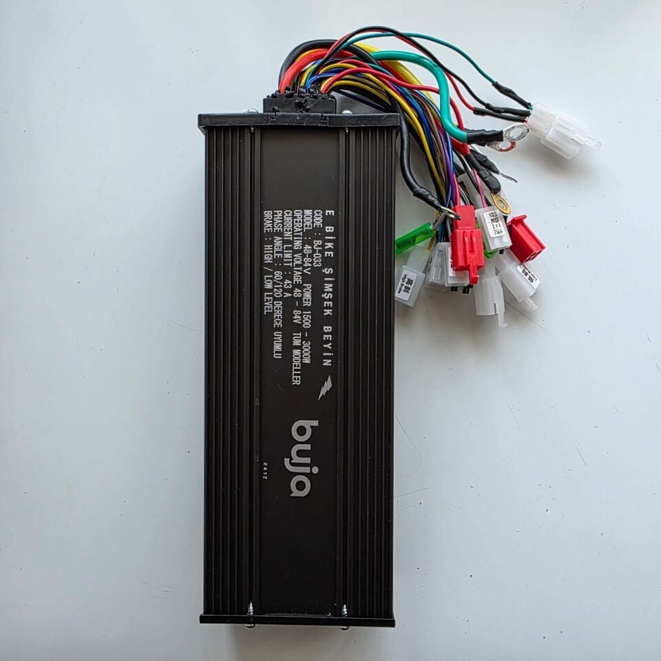EBİS CDİ BEYİN 48V 84V 1500W 43A AKILLI BEYİN 60/120 DERECE YAVAS KALKIS DESTEKLİ