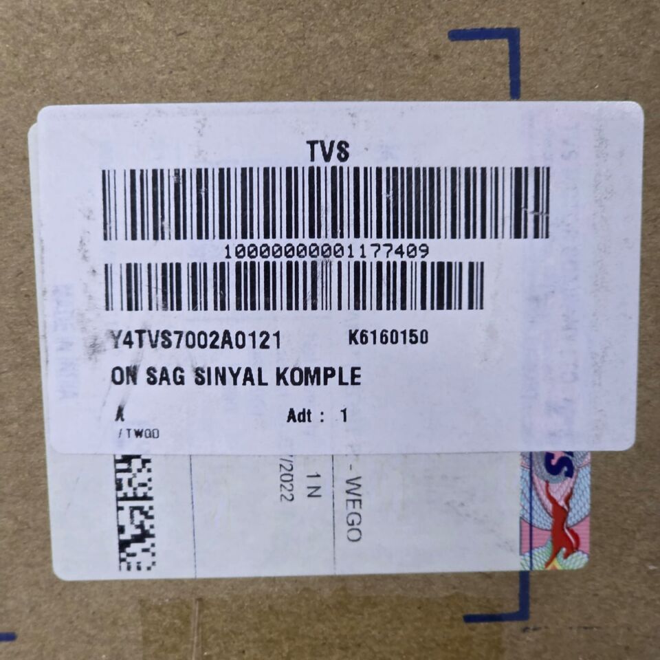 TVS WEGO 110 ÖN SİNYAL KOMPLE SAĞ ORJİNAL