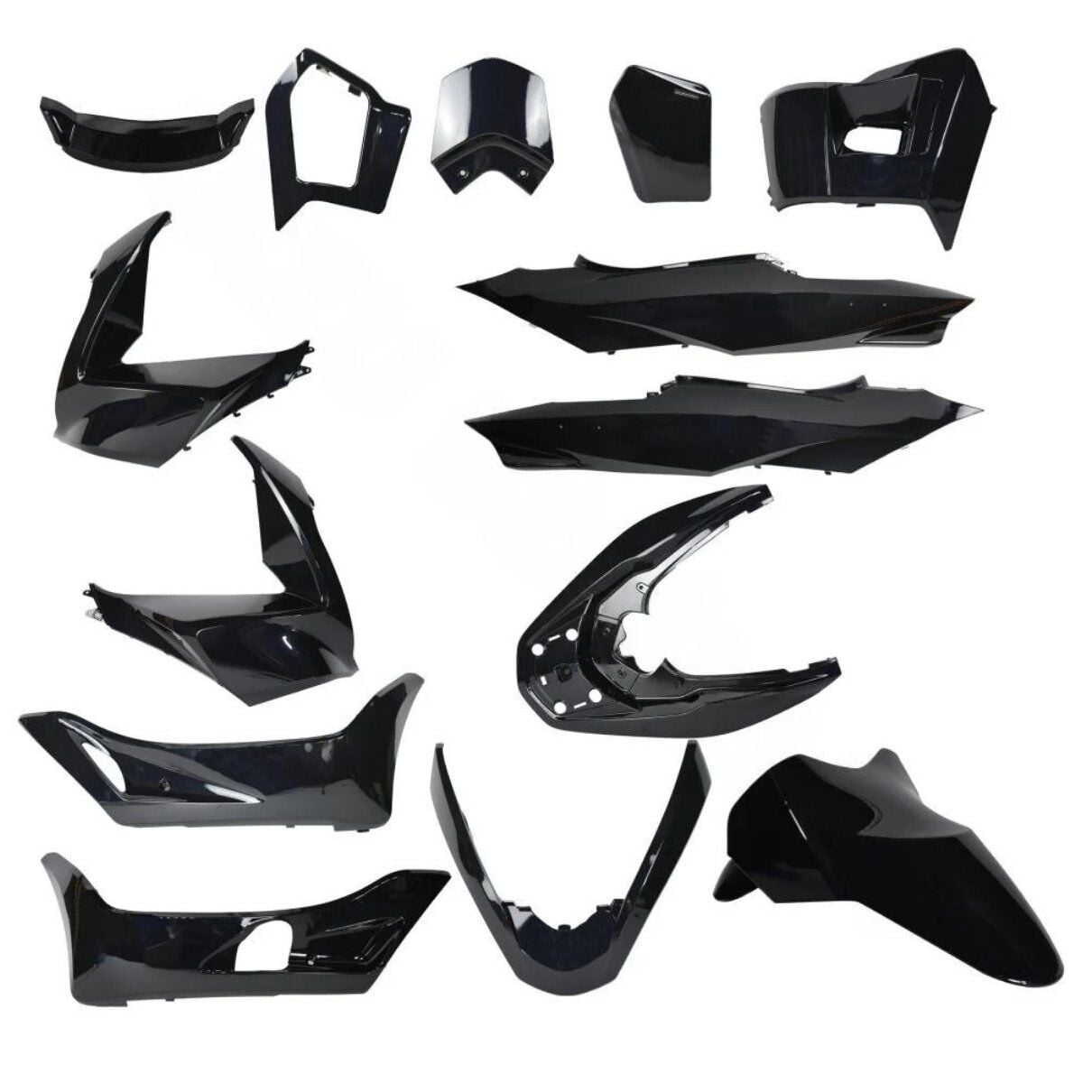 HONDA PCX 150 GRENAJ SİYAH PARÇALARI TAKIM
