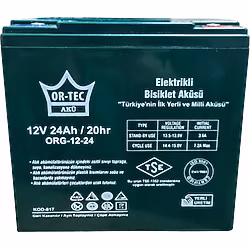 AKÜ 12V 14AH ELEKTRİKLİ BİSİKLET ORTEC