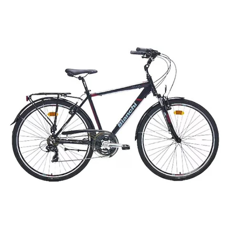 BİANCHİ 28 JANT TRAVEL 504 BİSİKLET 21V VB ÇAMURLUK + BAGAJLI