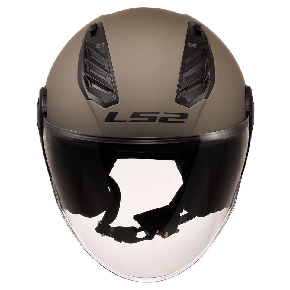 ÇENESİZ KASK LS2 AIRFLOW 2 MAT KUM ORJİNAL M