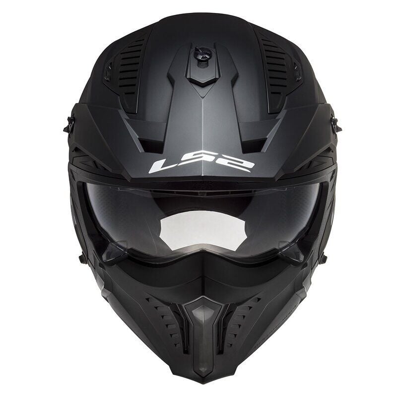 KAPALI KASK LS2 DRIFTER MAT SİYAH ORJİNAL XL