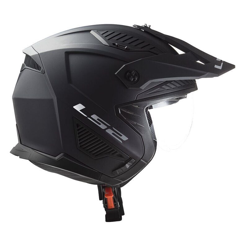KAPALI KASK LS2 DRIFTER MAT SİYAH ORJİNAL XL