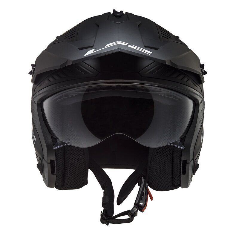 KAPALI KASK LS2 DRIFTER MAT SİYAH ORJİNAL 2XL