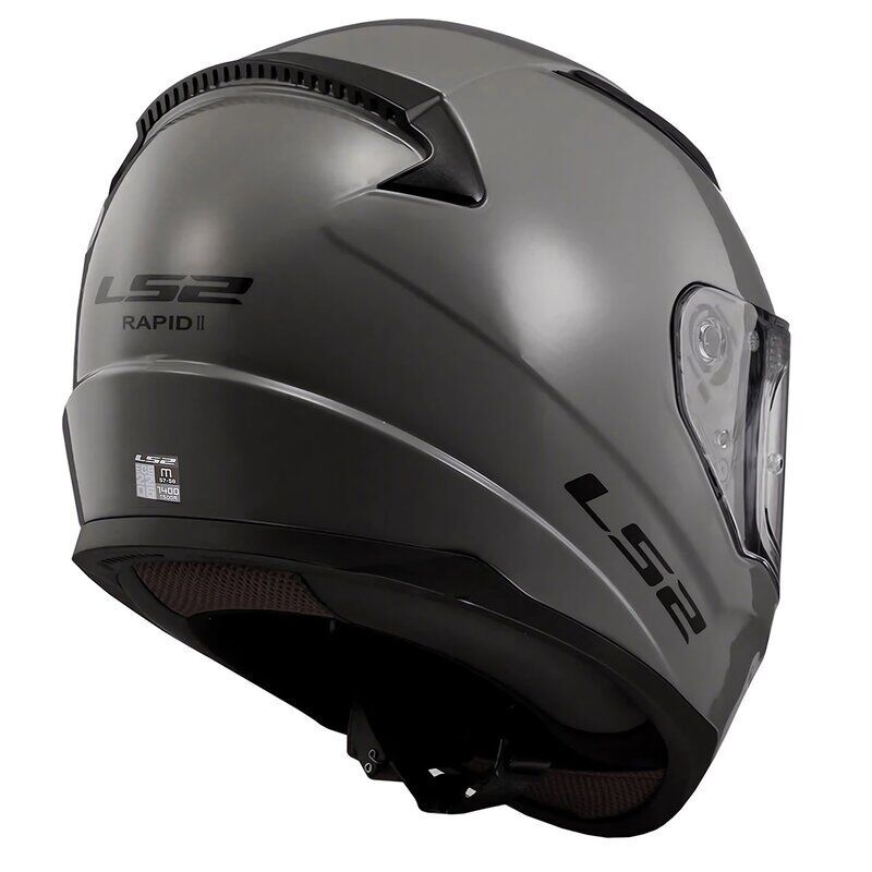 KAPALI KASK LS2 RAPID 2 NARDO GRİ ORJİNAL XL